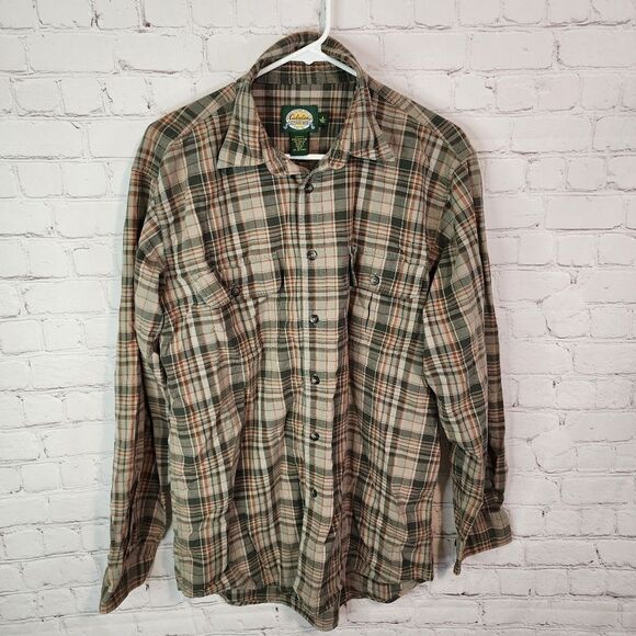 Men's Cabela's longsleeve button-down shirt, size MT - Picture 1 of 3